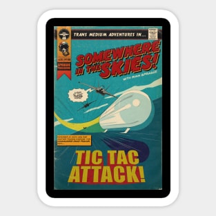 The Tic Tac UFO! Sticker